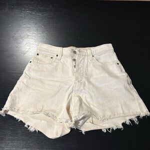 Abercrombie & Fitch the dad short high rise women’s 2-26 small curve love